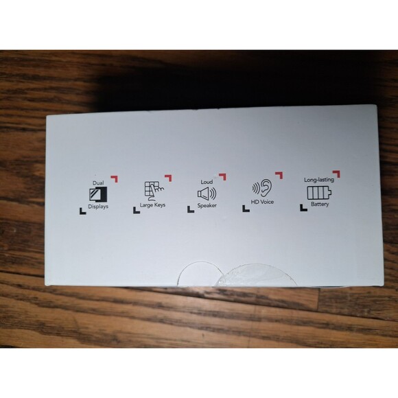 TCL Flip Go 4058W 4G LTE 8GB T-Mobile Only 2.8" 1GB RAM Phone - Midnight Blue - Picture 3 of 4